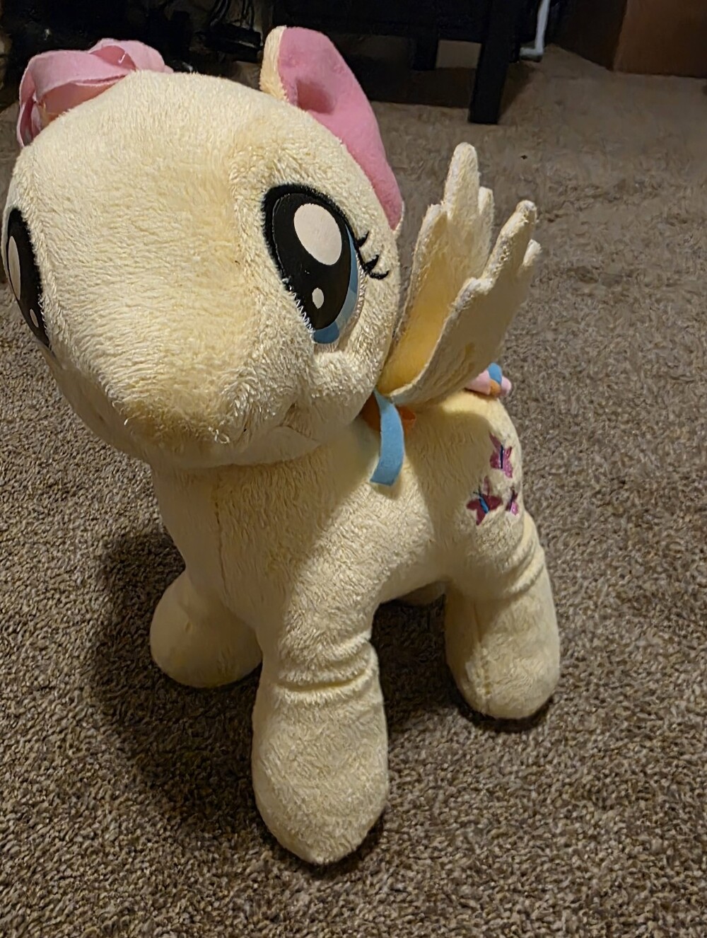My Little Pony 2014 Edition Of Fluttershy Plush Pony Toy - Picture 7 of 9